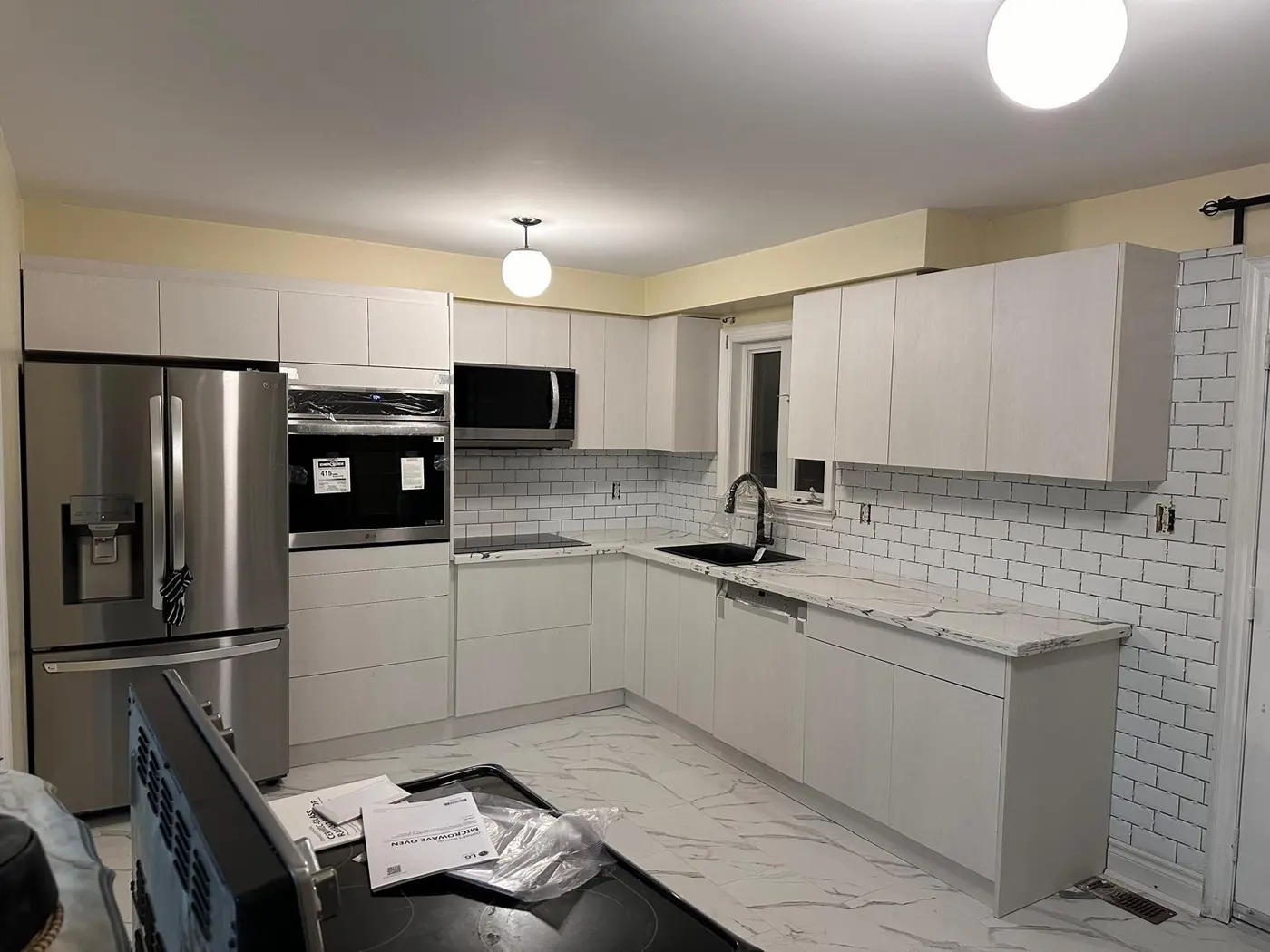 The kitchen, finished